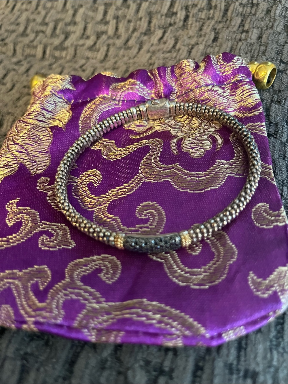 Lagos caviar bracelet